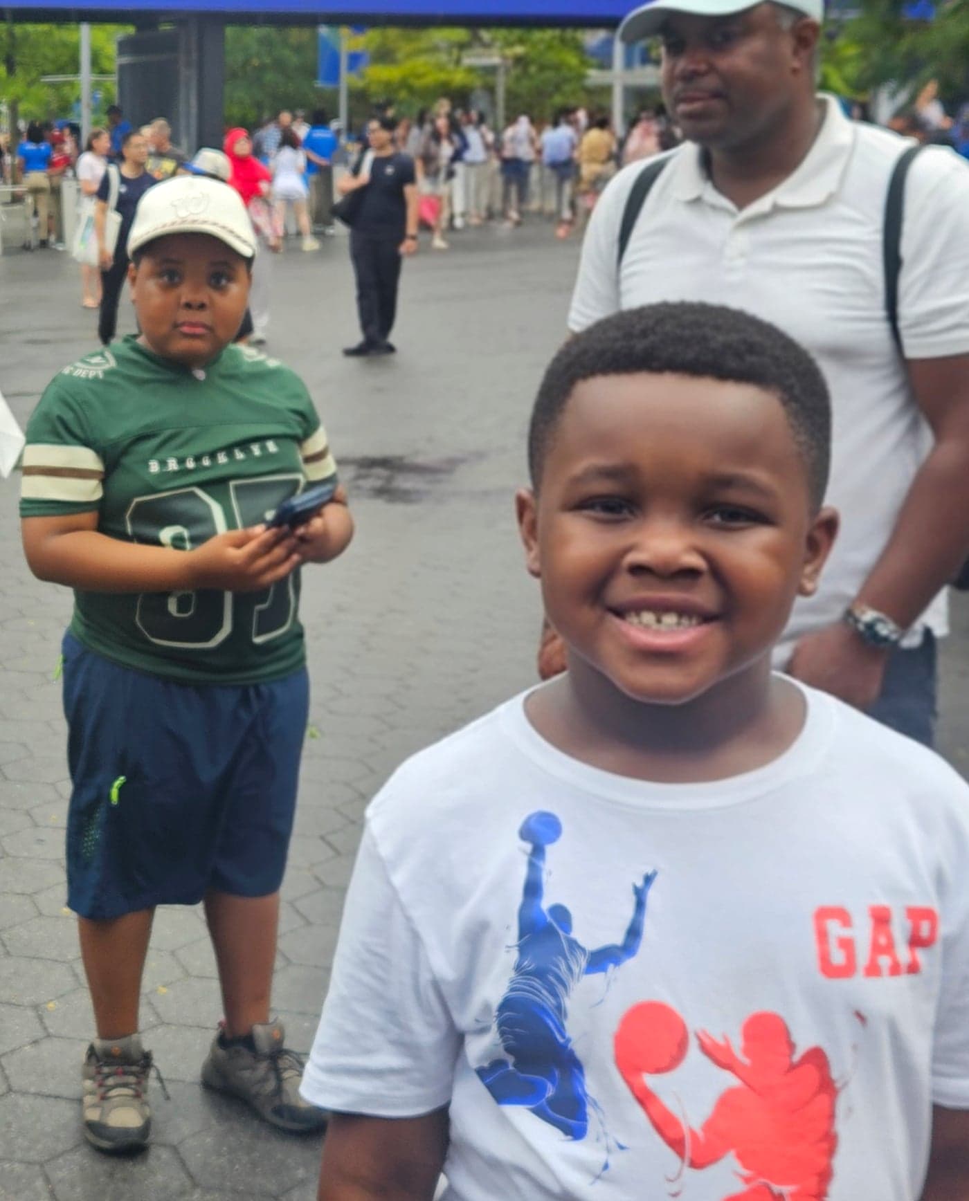 A smiling young CLC participant at a community outing